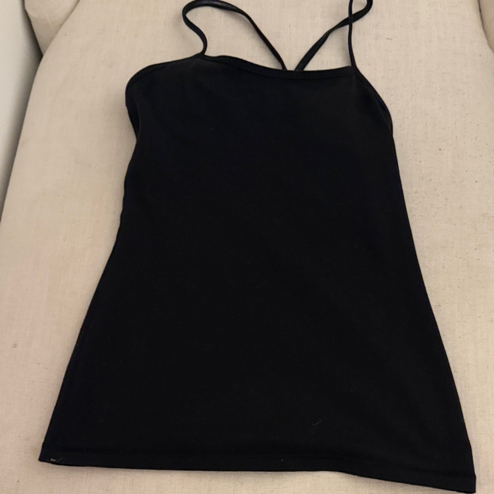 Lululemon Power Y Black Sports Bra